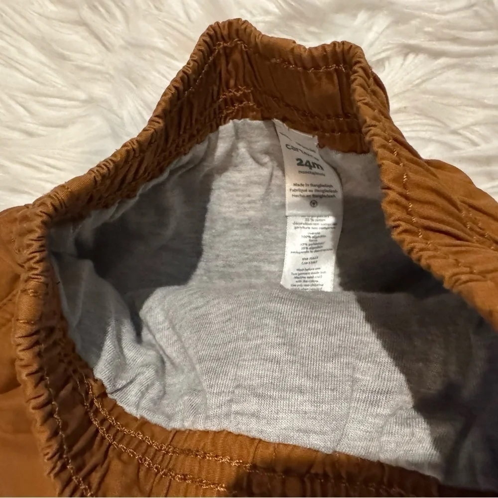 Carter’s Baby Boy Lined Pull on‎ Pants Size 24 Months